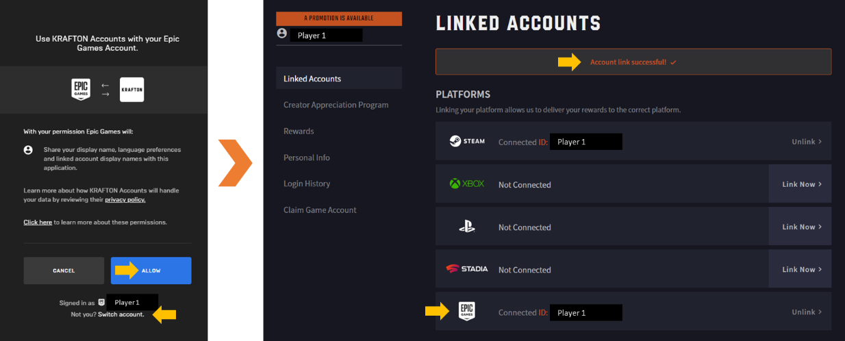 How to Link Epic Games Account to PlayStation Network Account 